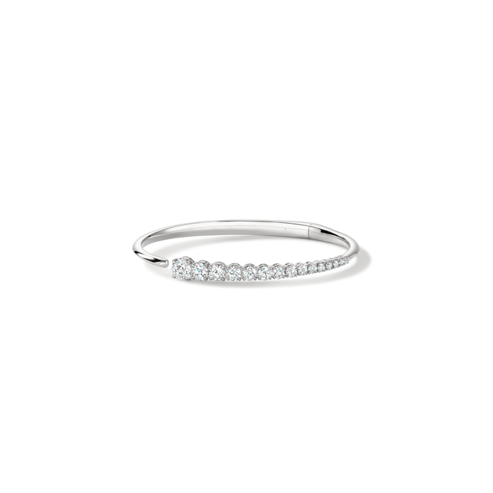 Icicle Diamond Bangle in 18K Yellow Gold