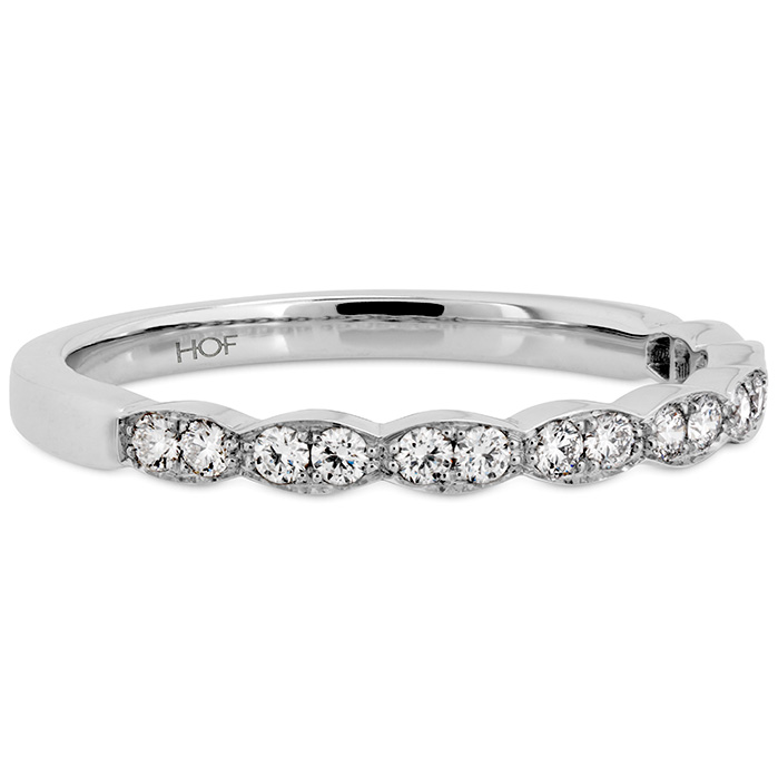 0.15 ctw. Lorelei Floral Diamond Band in Platinum