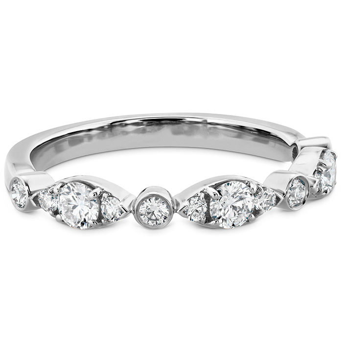 0.4 ctw. HOF Bezel Regal Band in Platinum