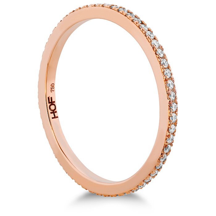 HOF Classic Eternity Band in 18K Rose Gold