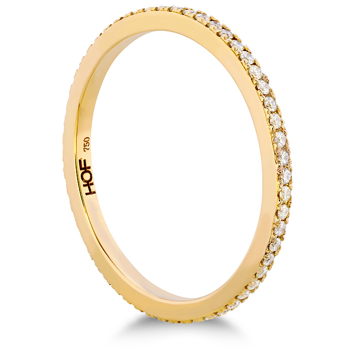 HOF Classic Eternity Band in 18K Yellow Gold