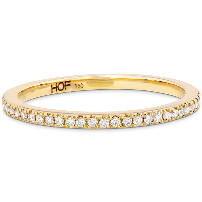 HOF Classic Eternity Band in 18K Yellow Gold