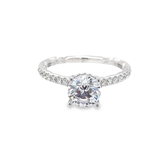 Round Engagement Ring Setting