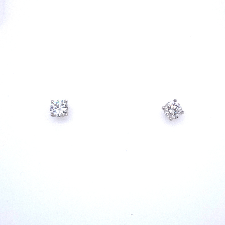 GIA Certified Diamond 3.59 ct D VS2 Solitaire Stud Earrings|mimijewellery