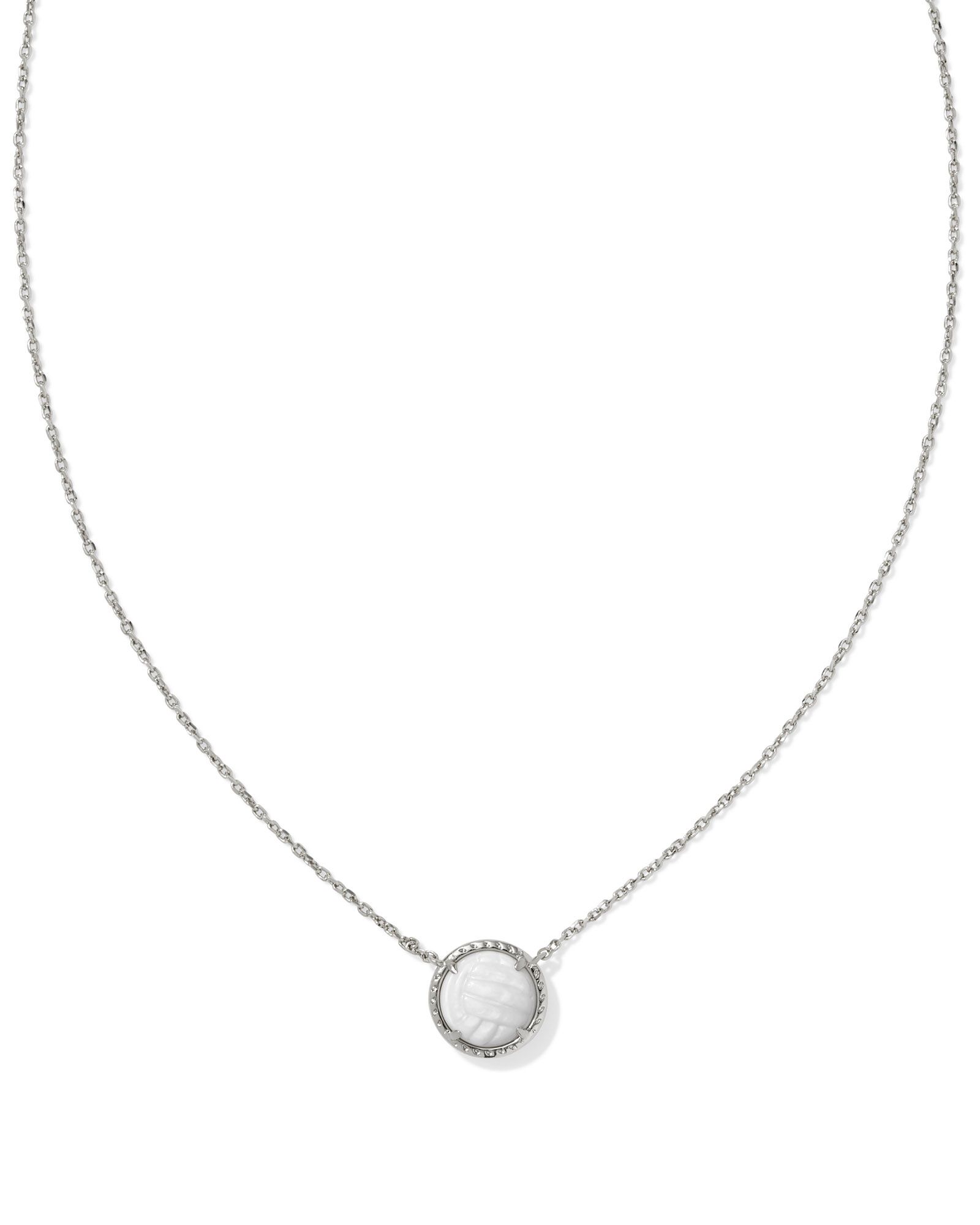 KENDRA SCOTT VOLLEYBALL COLLECTION RHODIUM PLATED BRASS 19