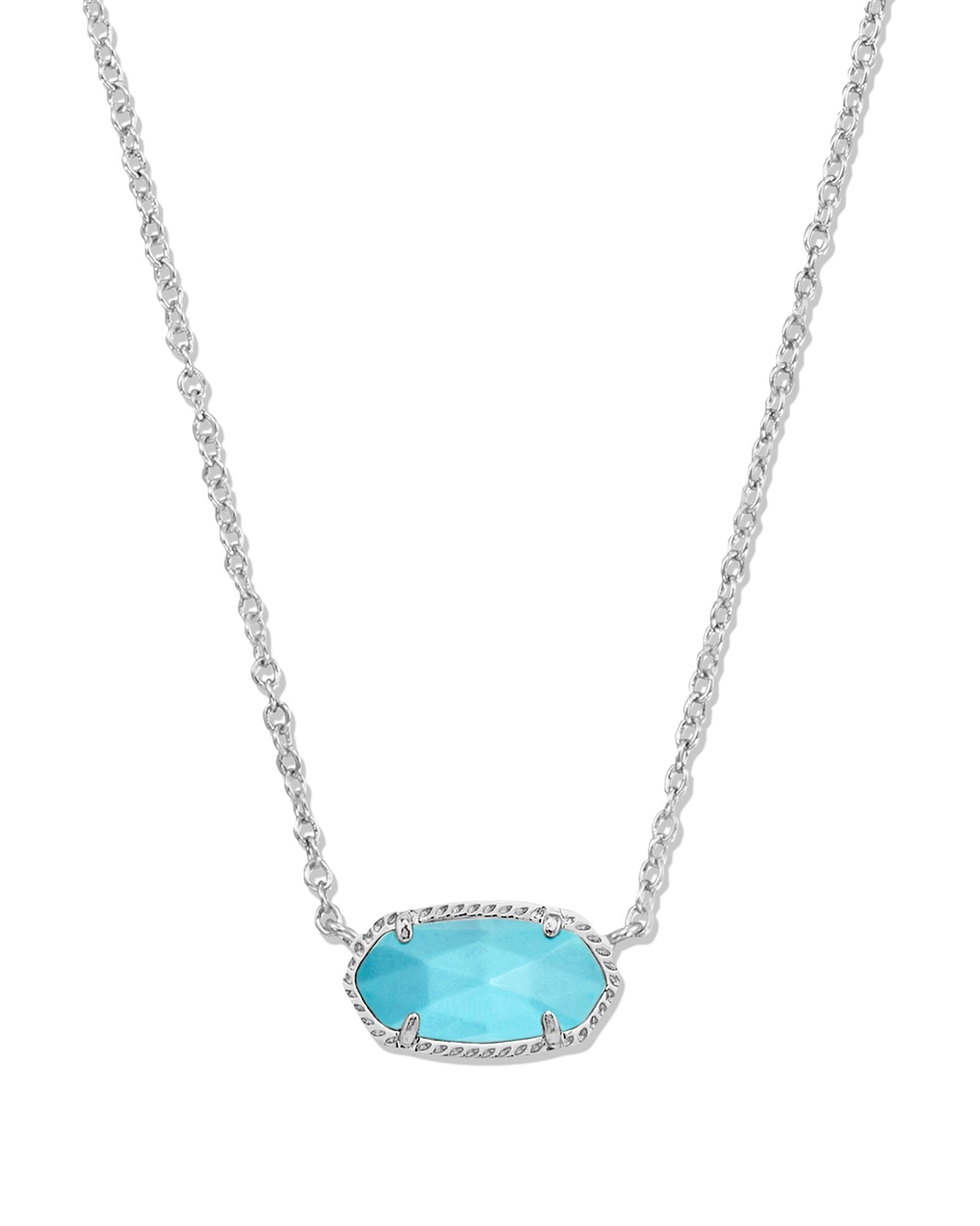 KENDRA SCOTT ELISA COLLECTION RHODIUM PLATED BRASS 15
