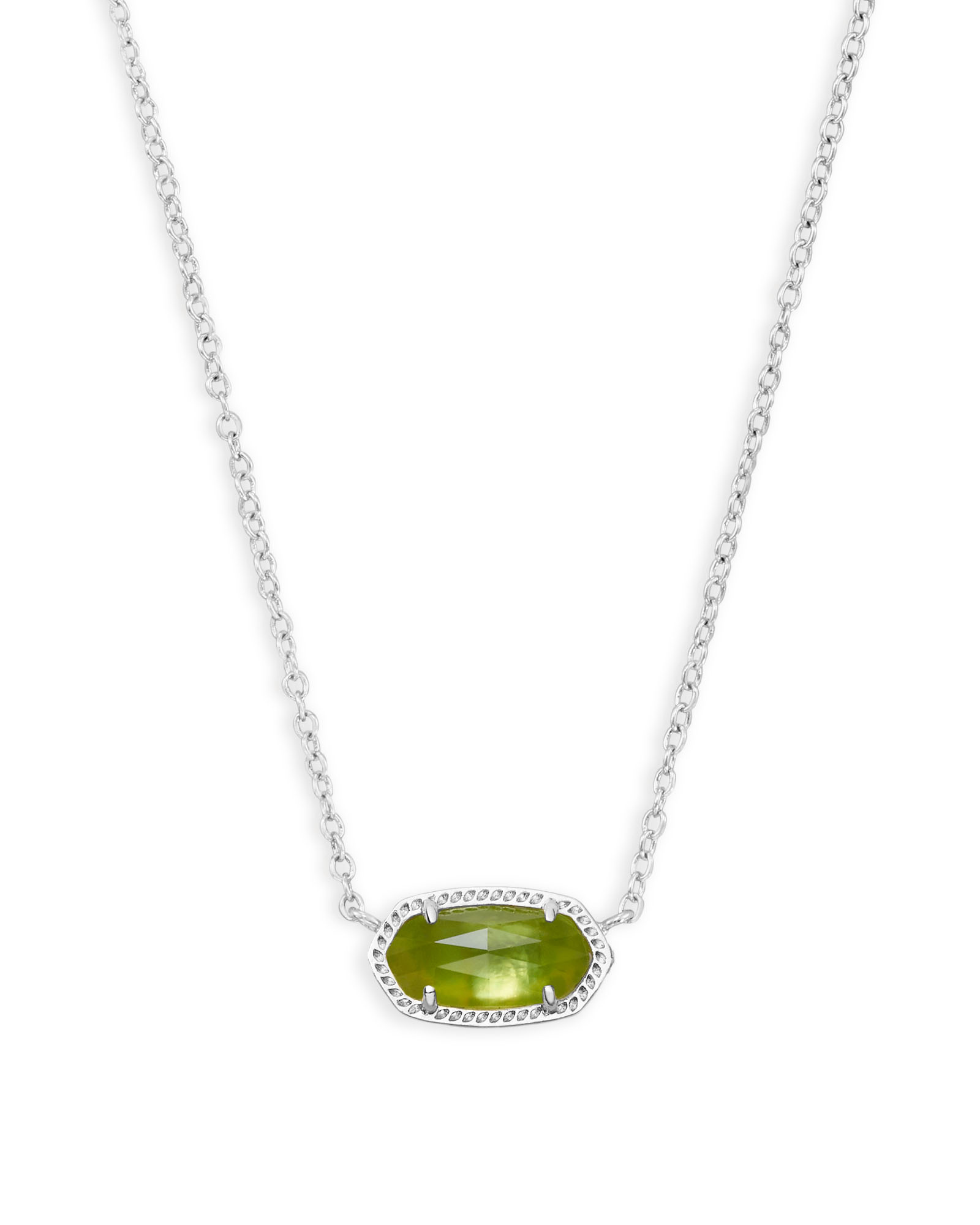 KENDRA SCOTT ELISA COLLECTION RHODIUM GOLD PLATED BRASS 17