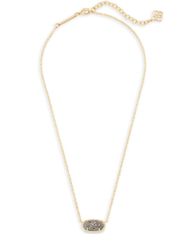 KENDRA SCOTT ELISA COLLECTION 14K YELLOW GOLD PLATED BRASS 17