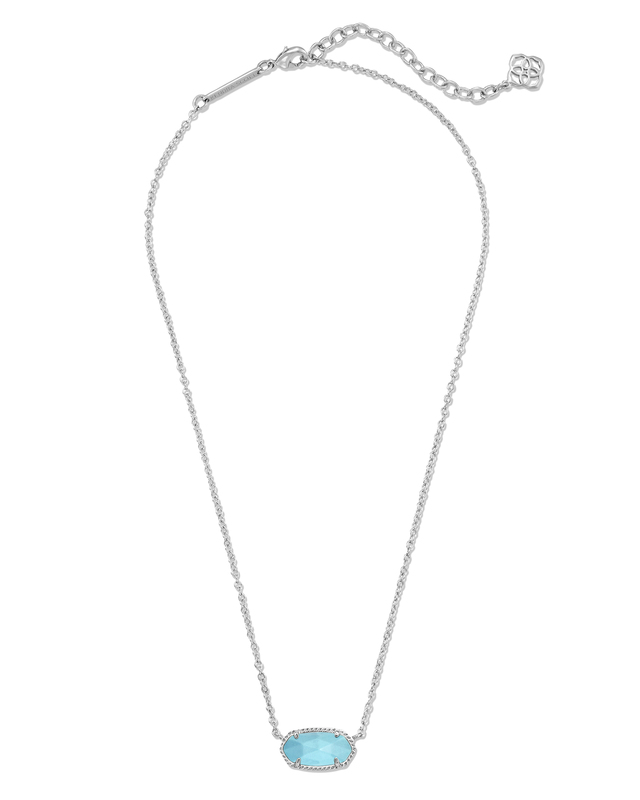 KENDRA SCOTT ELISA COLLECTION RHODIUM PLATED BRASS 15