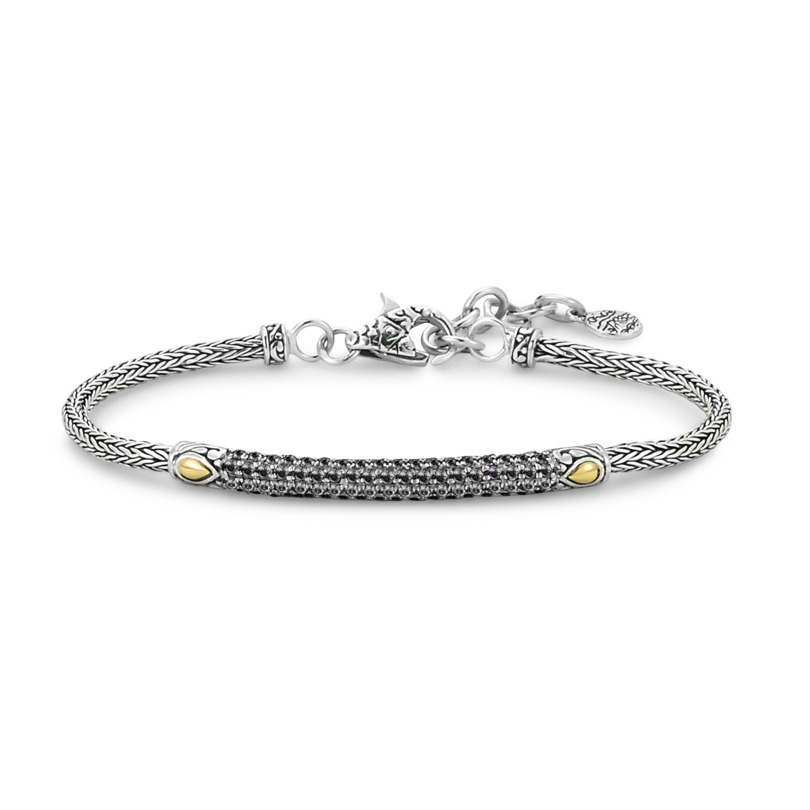 Sterling Silver Snake Bracelet by Samuel B