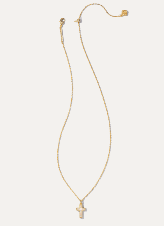 KENDRA SCOTT 14K YELLOW GOLD PLATED BRASS 19