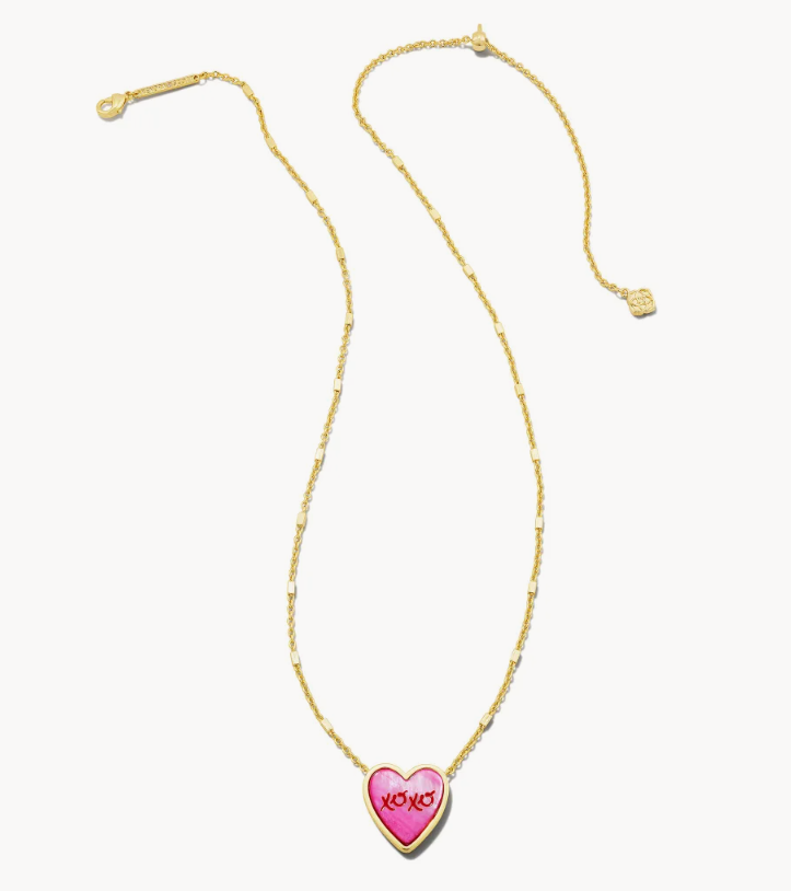 KENDRA SCOTT XOXO COLLECTION 14K YELLOW GOLD PLATED BRASS 18