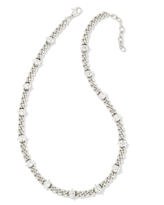 KENDRA SCOTT CAILIN COLLECTION RHODIUM PLATED BRASS FASHION 18