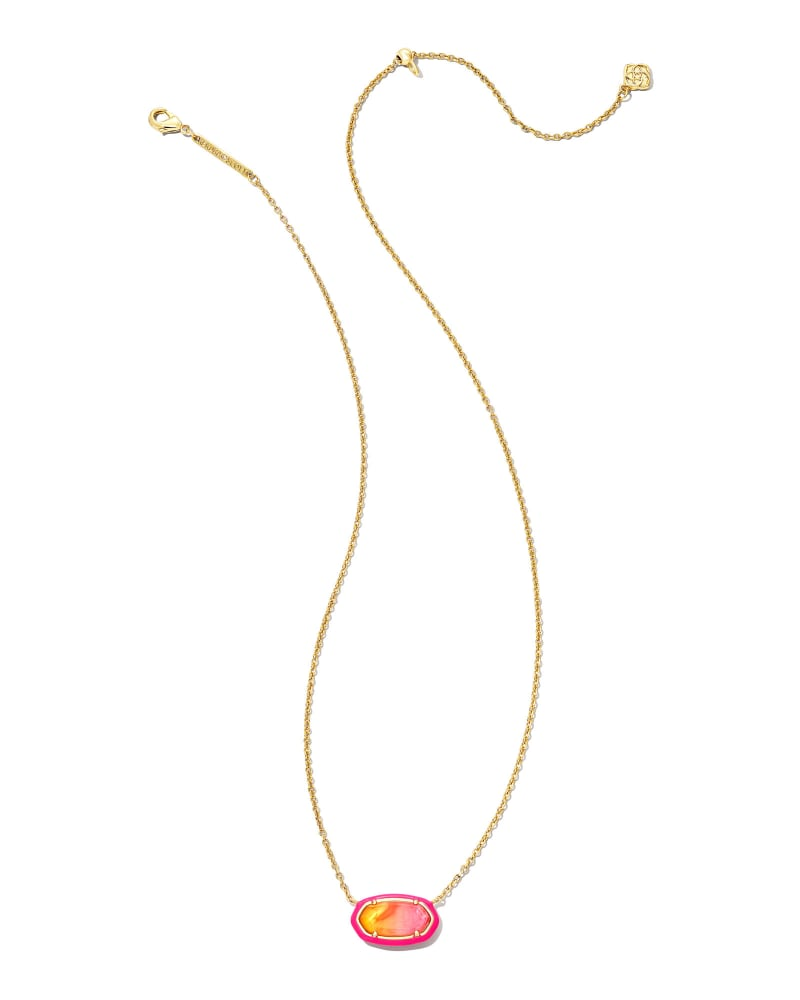 KENDRA SCOTT ELISA ENAMEL COLLECTION 14K YELLOW GOLD PLATED BRASS 19