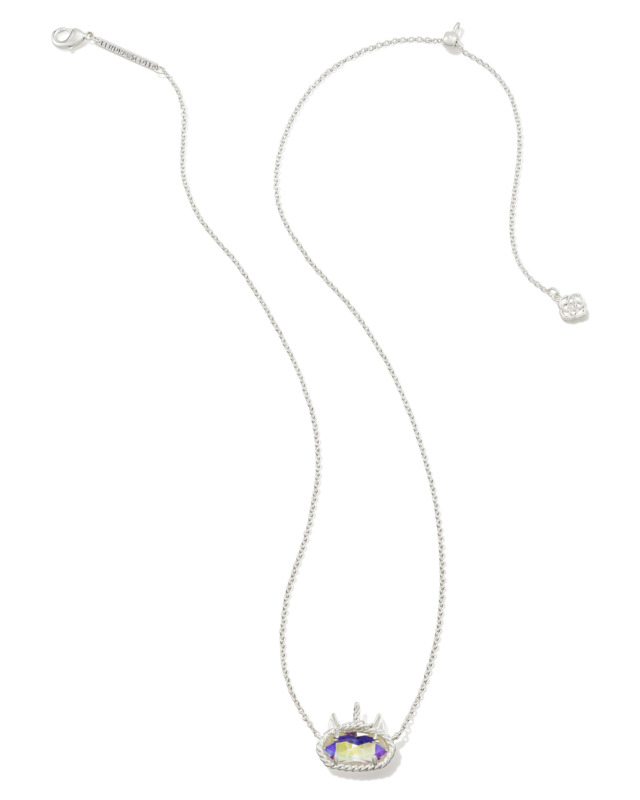 KENDRA SCOTT ELISA COLLECTION RHODIUM PLATED BRASS ADJUSTABLE 19