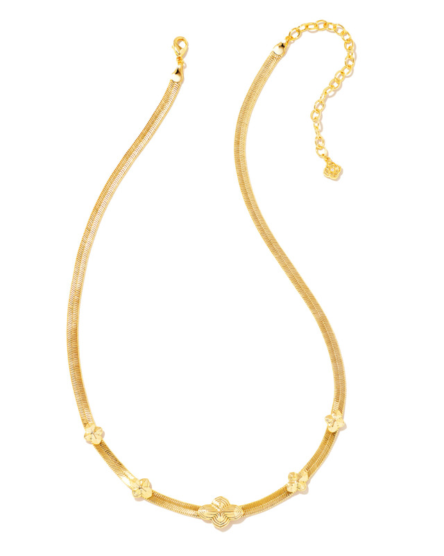 KENDRA SCOTT ABBIE COLLECTION 14K YELLOW GOLD PLATED BRASS FASHION 16