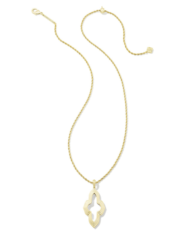 KENDRA SCOTT ABBIE COLLECTION RHODIUM AND 14K YELLOW GOLD PLATED BRASS ADJUSTABLE 21