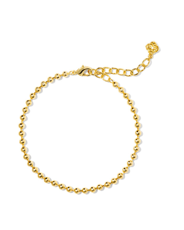 KENDRA SCOTT OLIVER COLLECTION 14K YELLOW GOLD PLATED BRASS 6