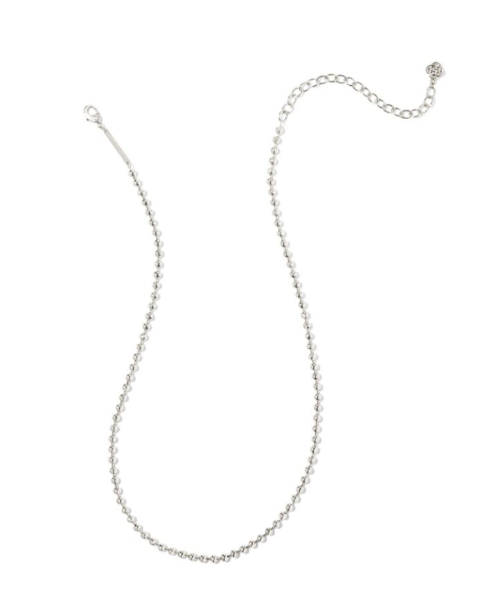 KENDRA SCOTT OLIVER COLLECTION RHODIUM PLATED BRASS 15