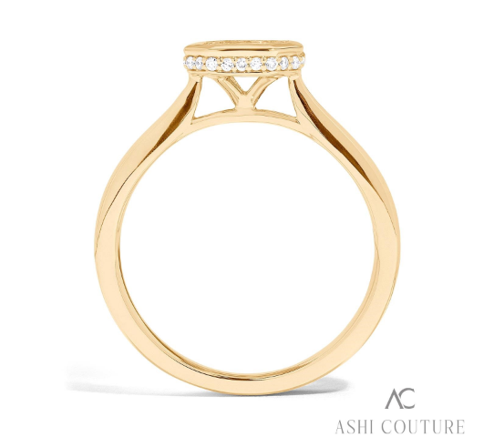Cluster Engagement Ring