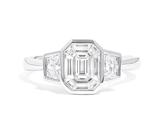 Cluster Engagment Ring