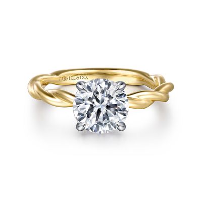 Round Engagement Ring Setting