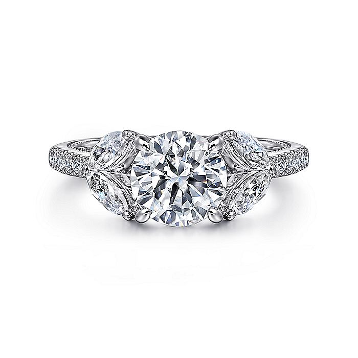 Round Engagement Ring Setting