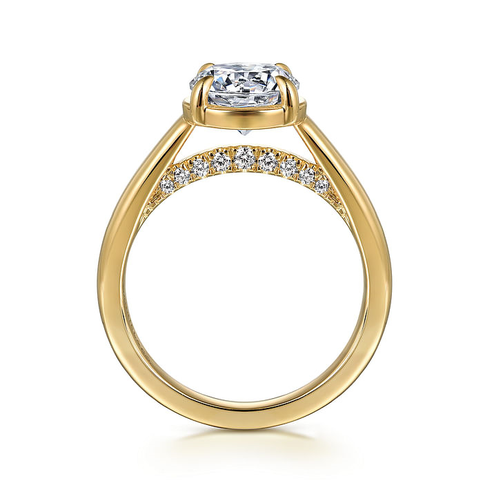 Round Engagement Ring Setting
