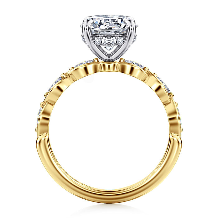 Round Engagement Ring Setting