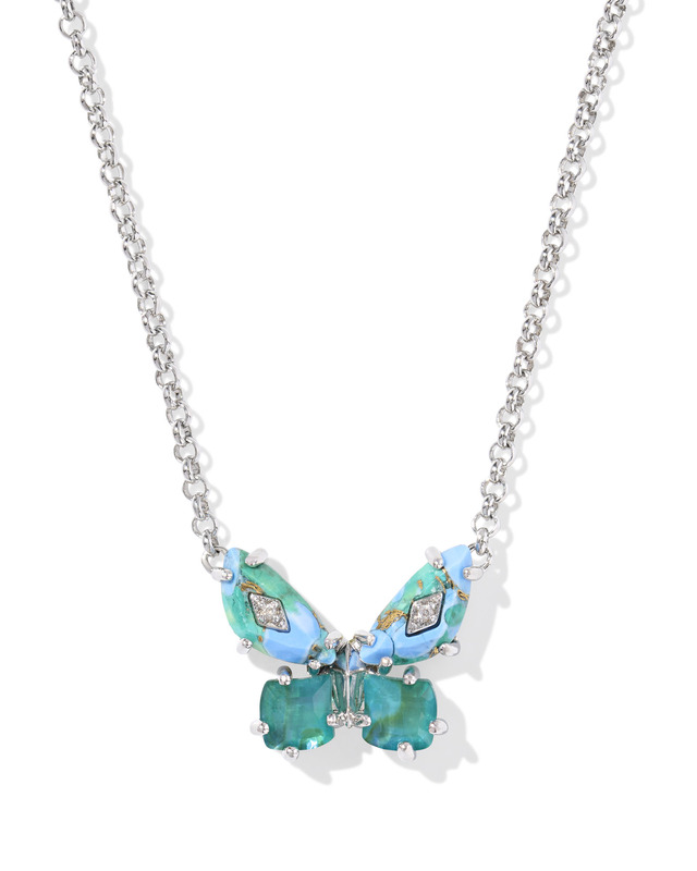 KENDRA SCOTT BIANCA COLLECTION RHODIUM PLATED BRASS 19