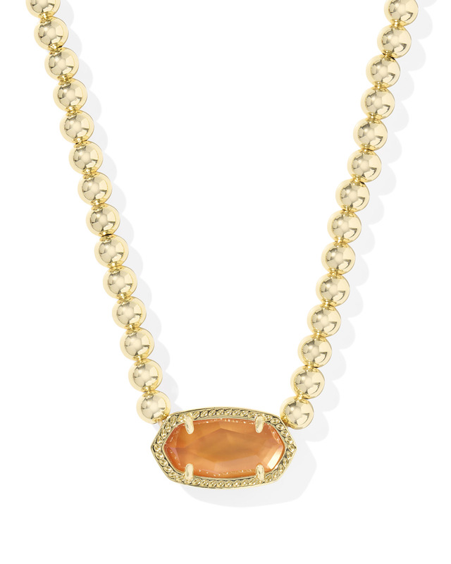 KENDRA SCOTT ELISA COLLECTION 14K YELLOW GOLD PLATED BRASS 19