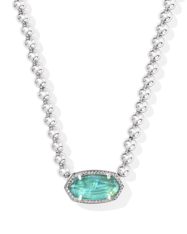 KENDRA SCOTT ELISA COLLECTION RHODIUM PLATED BRASS 19