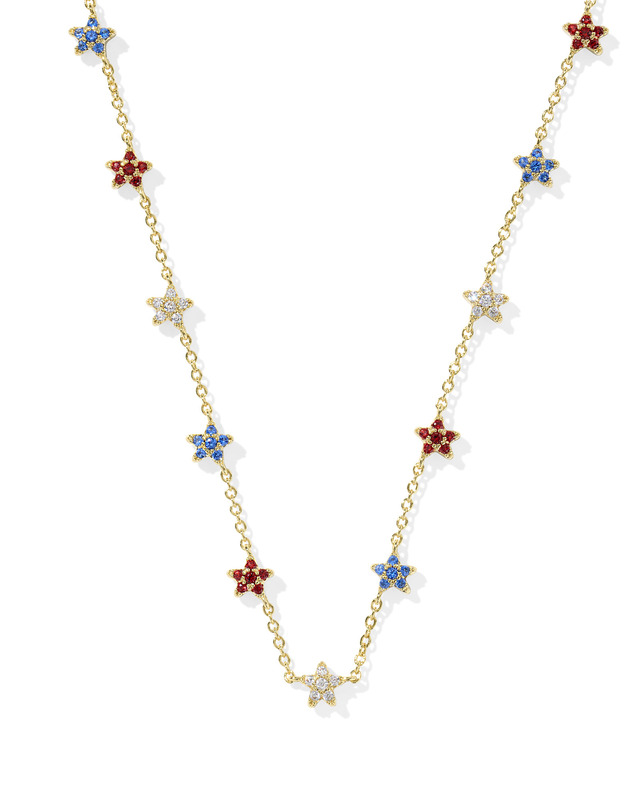 KENDRA SCOTT SIERRA COLLECTION 14K YELLOW GOLD PLATED BRASS 19