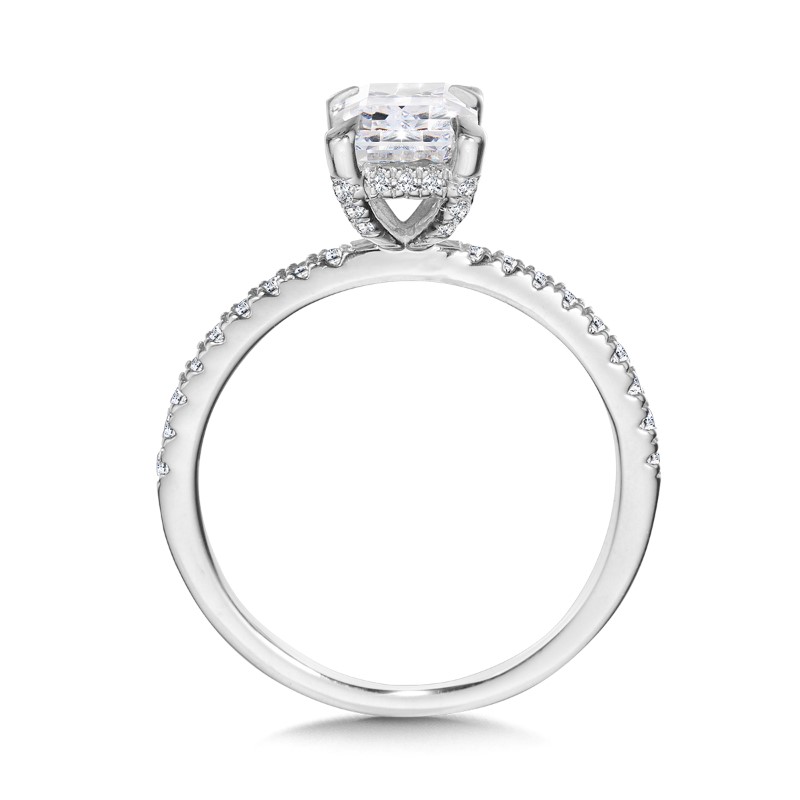 Laboratory Created Diamond Engagement Ring