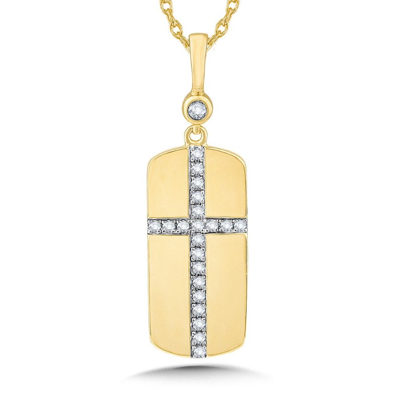 Diamond Cross Pendant