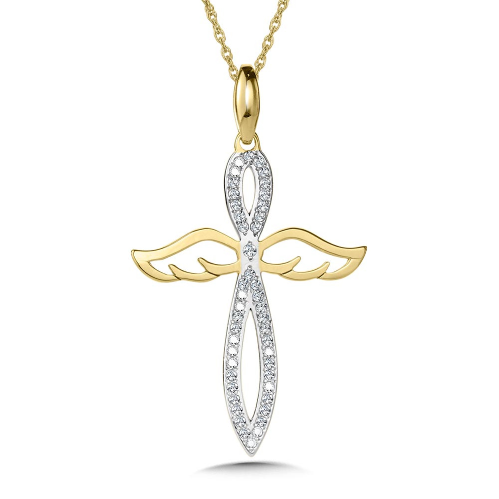 Diamond Cross Pendant