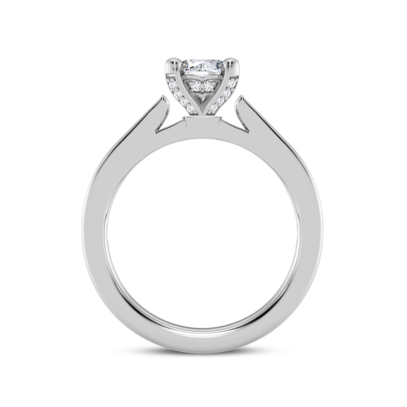 Round Engagement Ring Setting