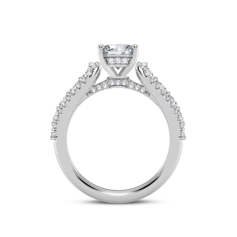 Oval Engagement Ring Setting