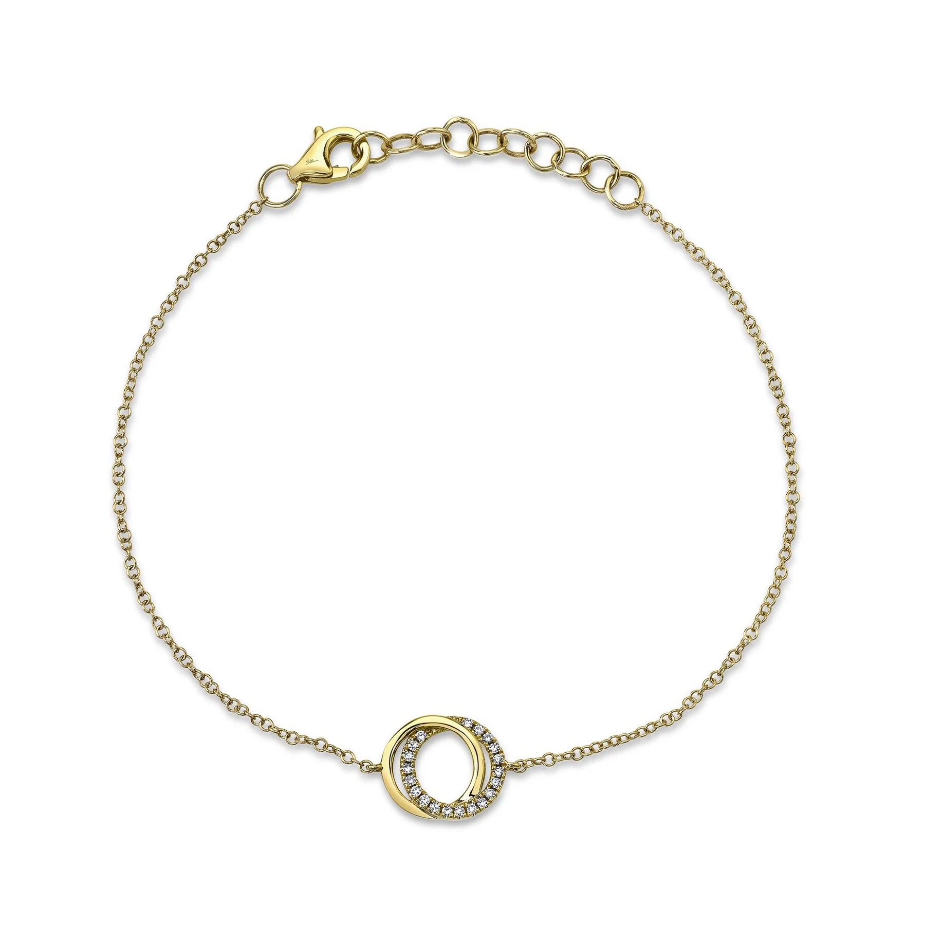 SHY CREATION 14K YELLOW GOLD DIAMOND 7
