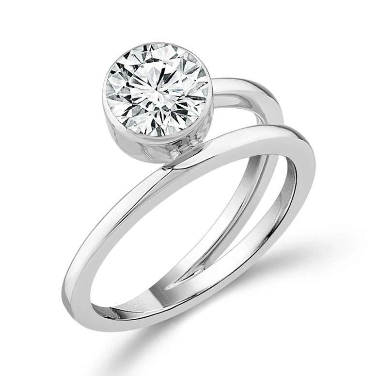 Laboratory Created Diamond Fashion Ring