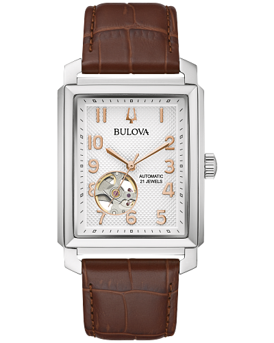 bulova men's watch square face