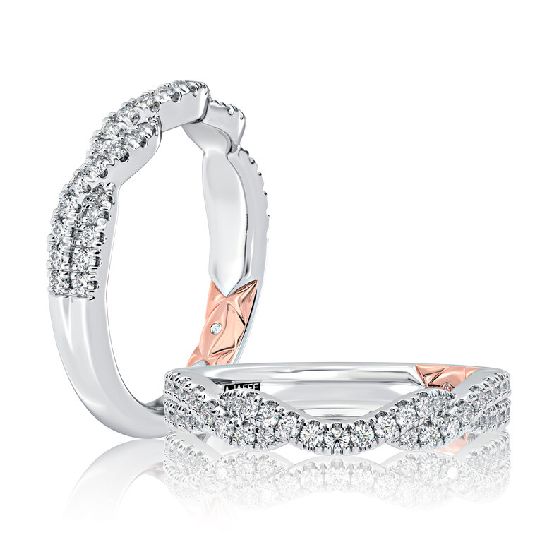 Diamond Twist Anniversary Ring