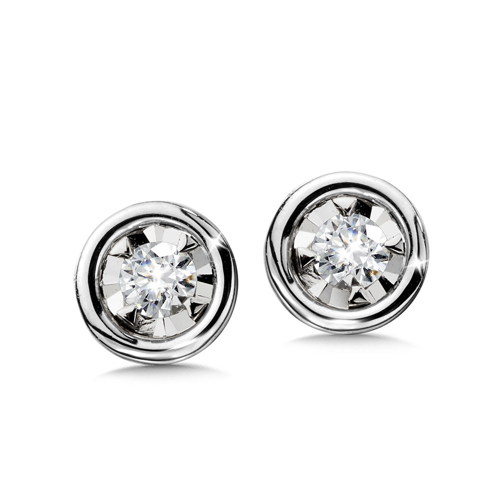 Diamond Stud Earrings