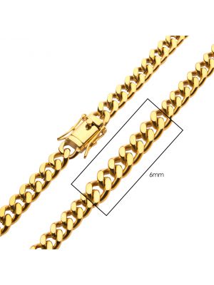 18K GOLD PLATED STAINLESS STEEL 22