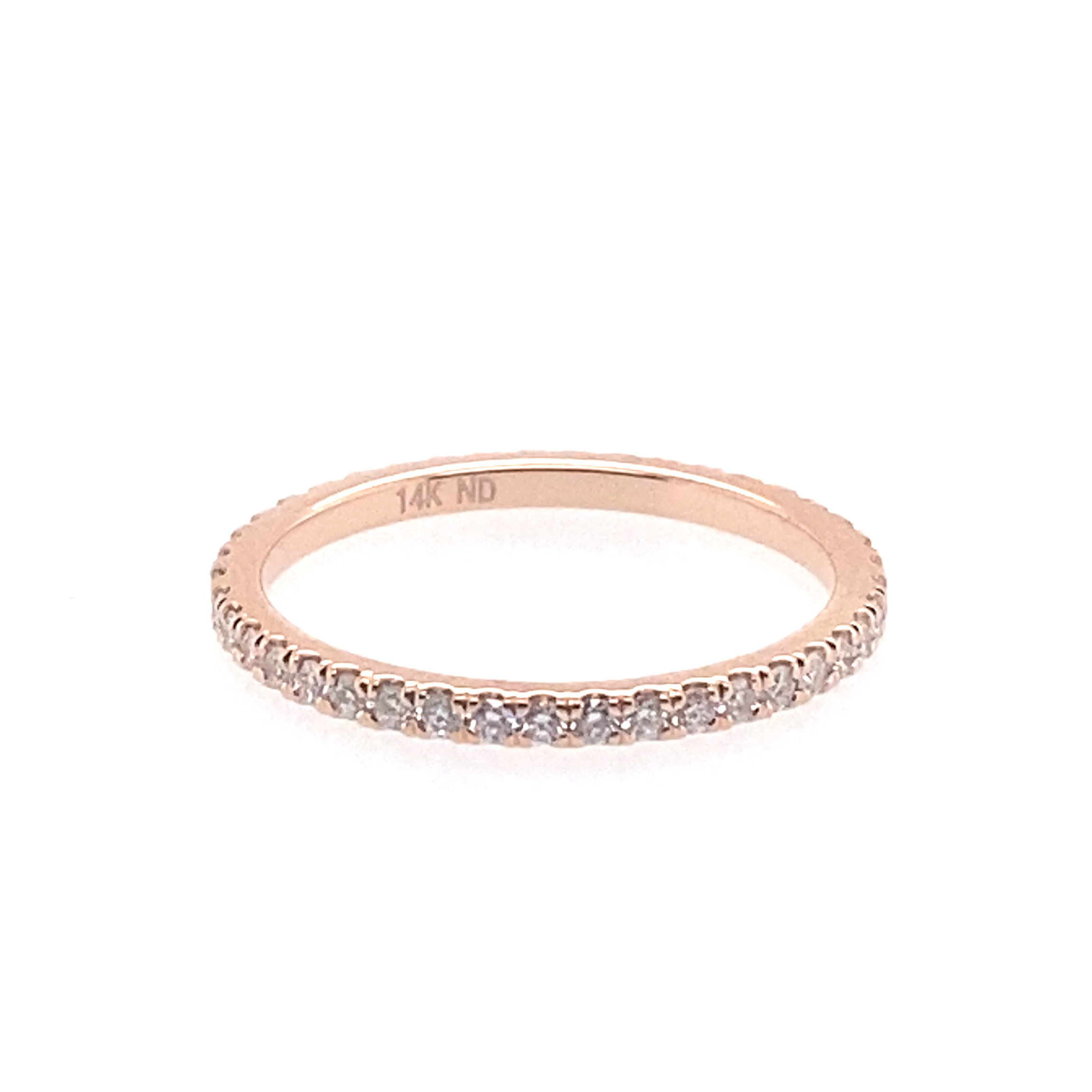 Korman Signature 14kt Rose Gold Diamond Eternity Band