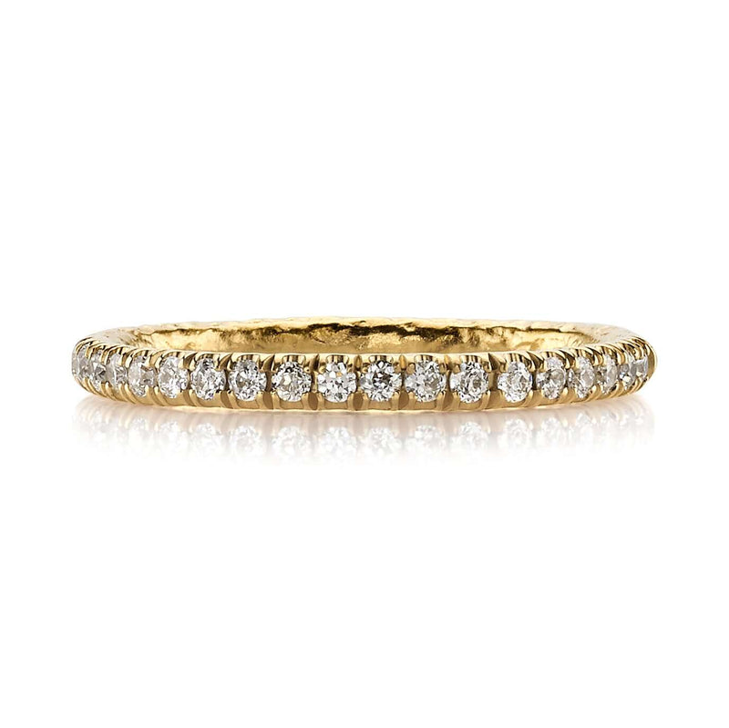 Single Stone 22kt Yellow Gold Stevie Band