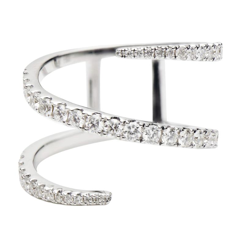 18kt Diamond Wrap Ring