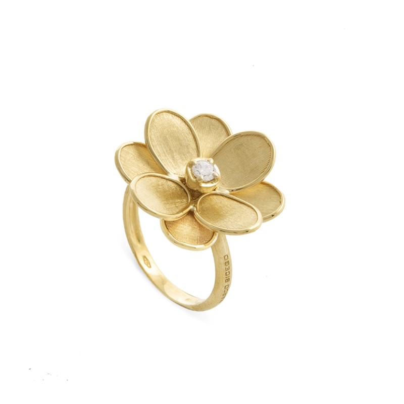 Marco Bicego 18kt Yellow Gold Flower Ring