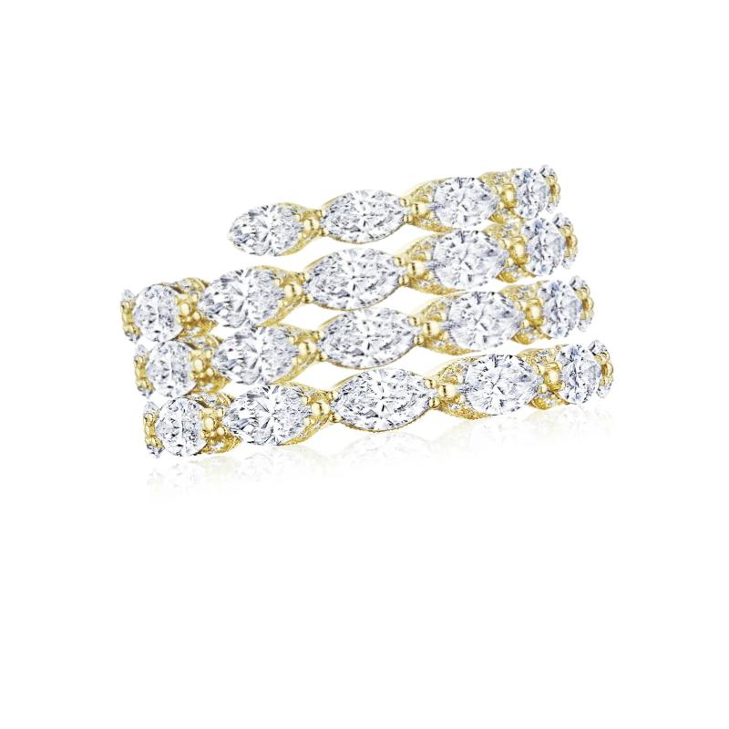 Korman Signature 14kt Wrapping Marquise Diamond Band