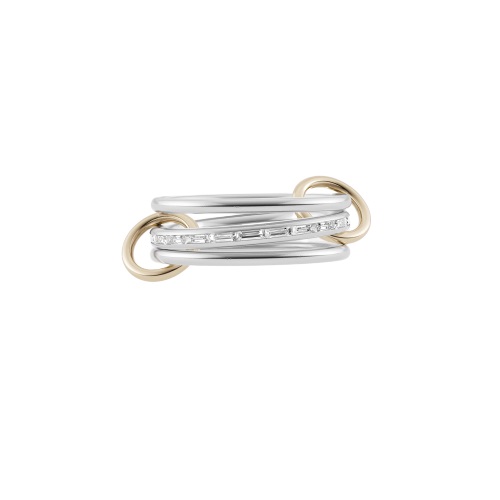 Spinelli Kilcollin 18kt White Gold and Diamond Hume Ring